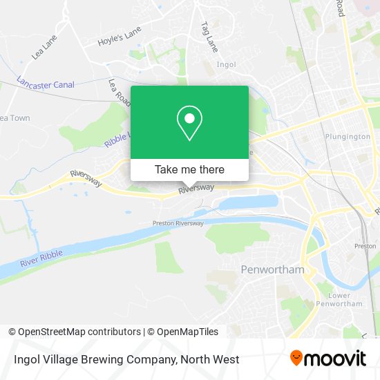 Ingol Village Brewing Company map
