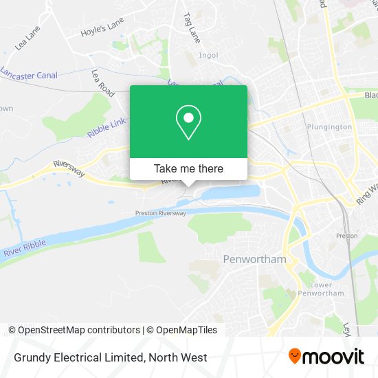 Grundy Electrical Limited map