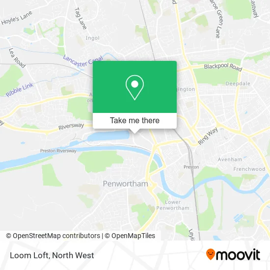 Loom Loft map