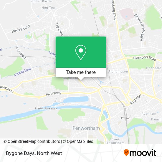 Bygone Days map