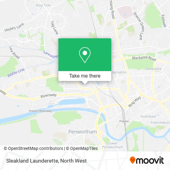 Sleakland Launderette map