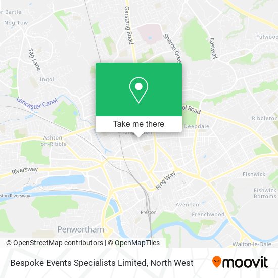 Bespoke Events Specialists Limited map