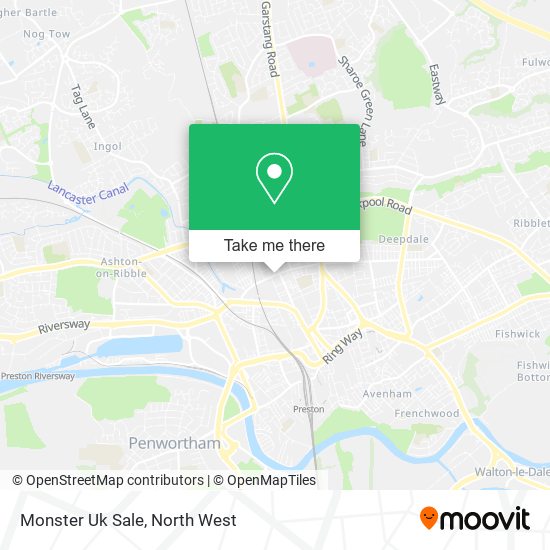 Monster Uk Sale map