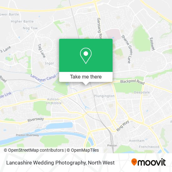 Lancashire Wedding Photography map