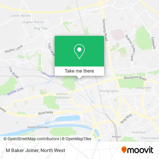 M Baker Joiner map