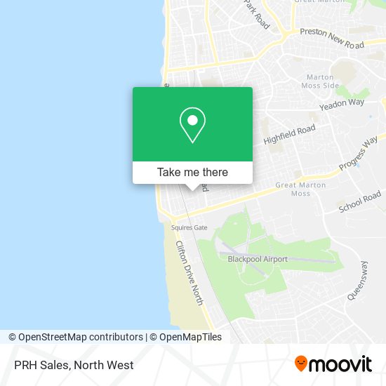 PRH Sales map