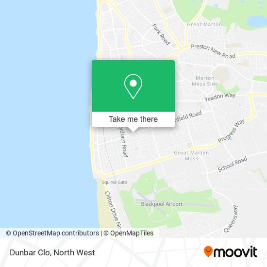 Dunbar Clo map