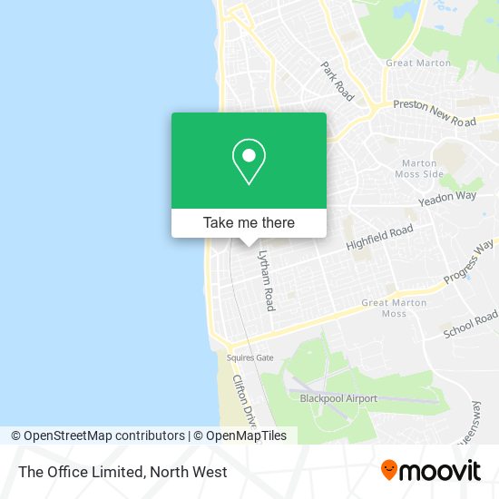 The Office Limited map