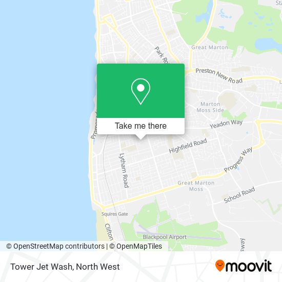 Tower Jet Wash map