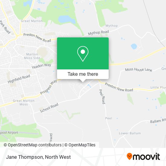 Jane Thompson map