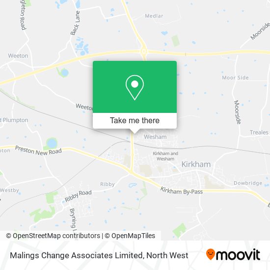 Malings Change Associates Limited map