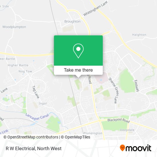 R W Electrical map