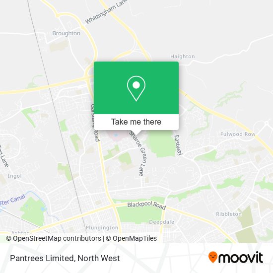Pantrees Limited map