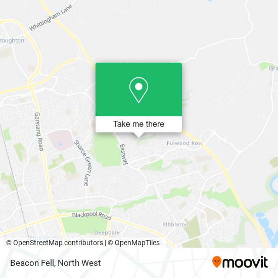 Beacon Fell map