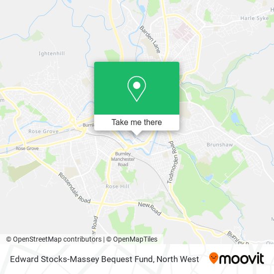 Edward Stocks-Massey Bequest Fund map