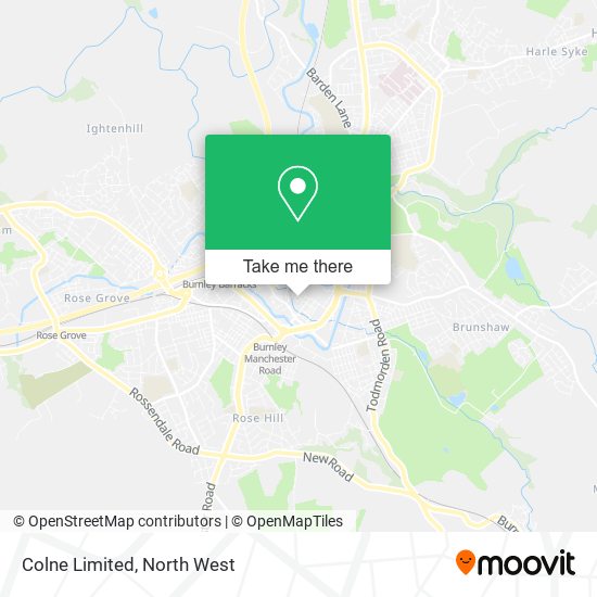 Colne Limited map