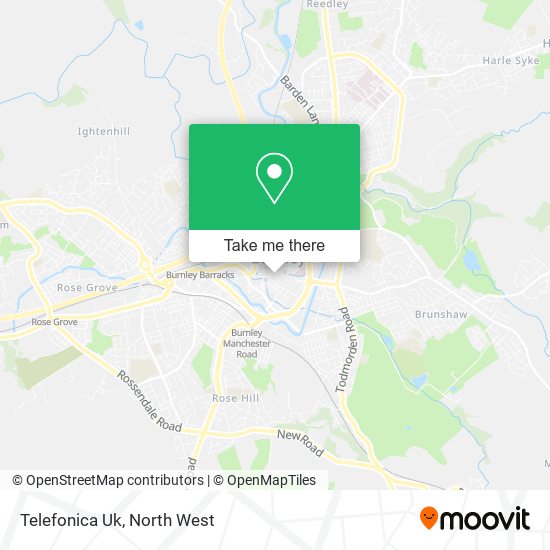 Telefonica Uk map