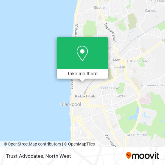 Trust Advocates map