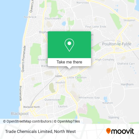 Trade Chemicals Limited map