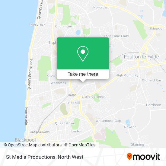 St Media Productions map
