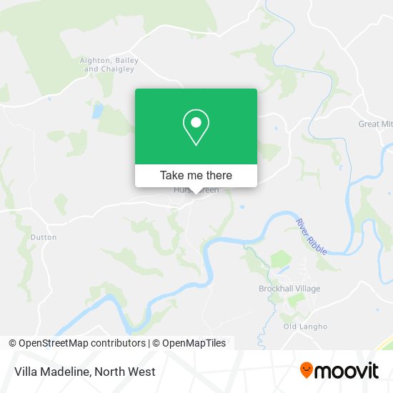 Villa Madeline map