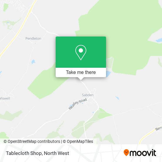 Tablecloth Shop map