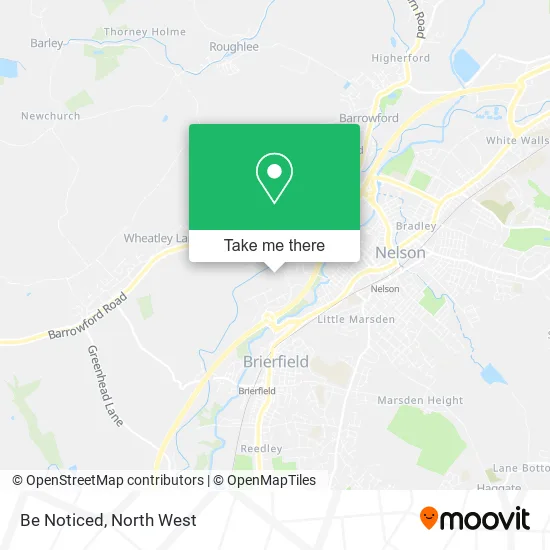 Be Noticed map