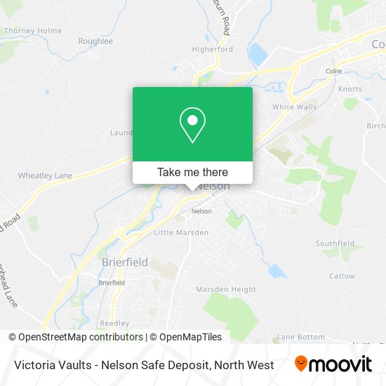 Victoria Vaults - Nelson Safe Deposit map