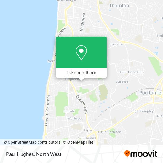 Paul Hughes map