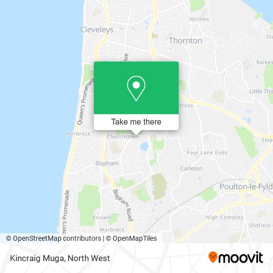 Kincraig Muga map