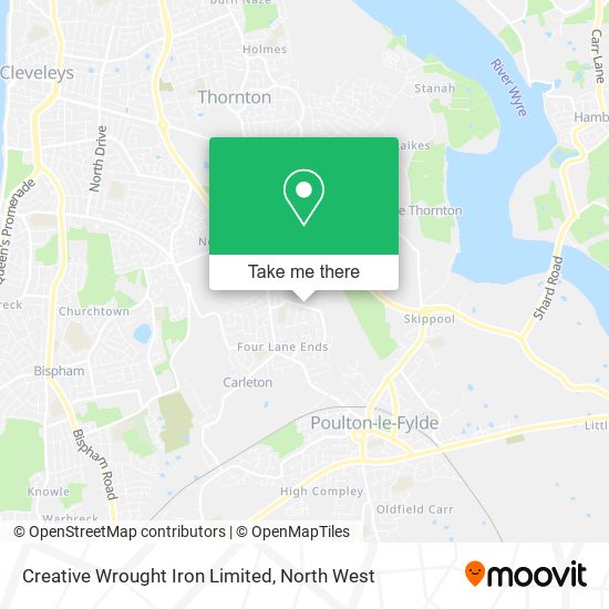 Creative Wrought Iron Limited map