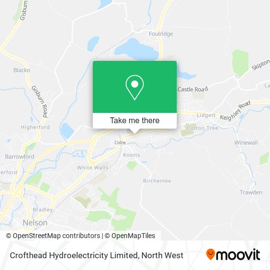 Crofthead Hydroelectricity Limited map