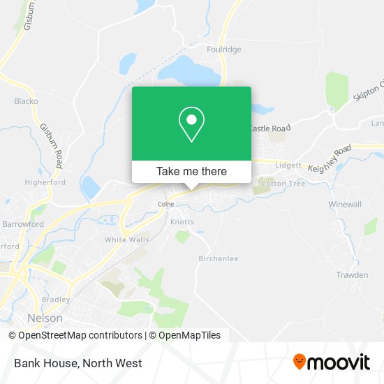 Bank House map