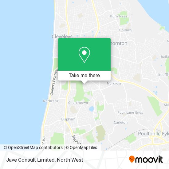 Jave Consult Limited map