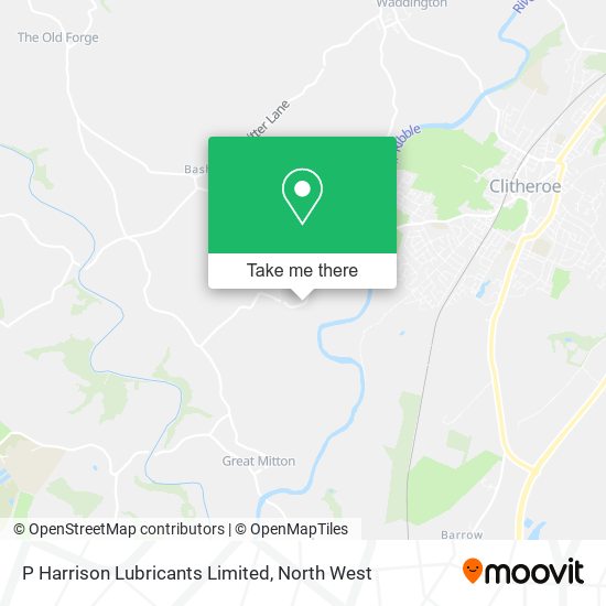 P Harrison Lubricants Limited map