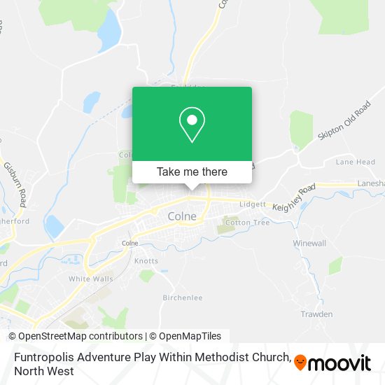 Funtropolis Adventure Play Within Methodist Church map