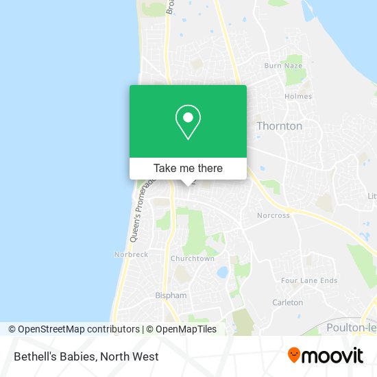 Bethell's Babies map