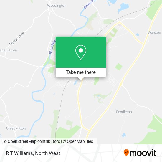 R T Williams map
