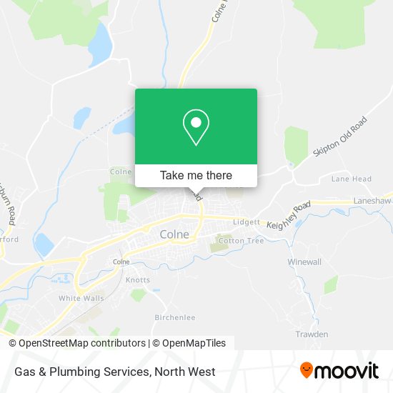 Gas & Plumbing Services map