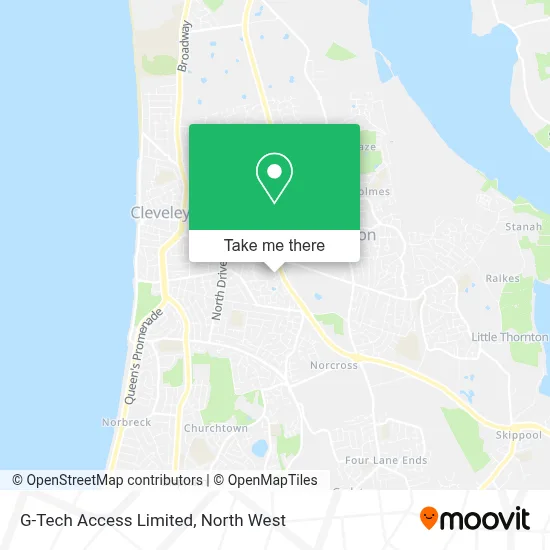 G-Tech Access Limited map