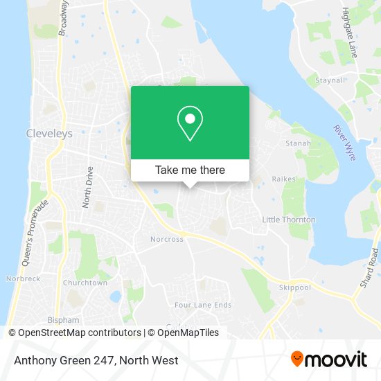 Anthony Green 247 map