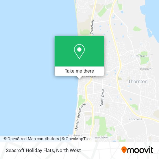Seacroft Holiday Flats map