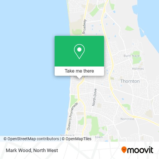 Mark Wood map