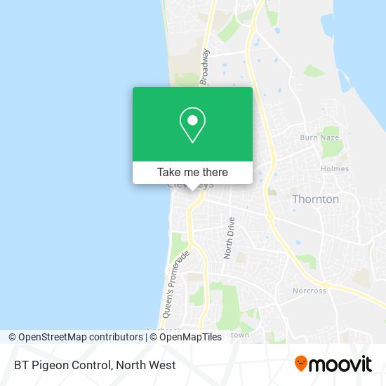BT Pigeon Control map