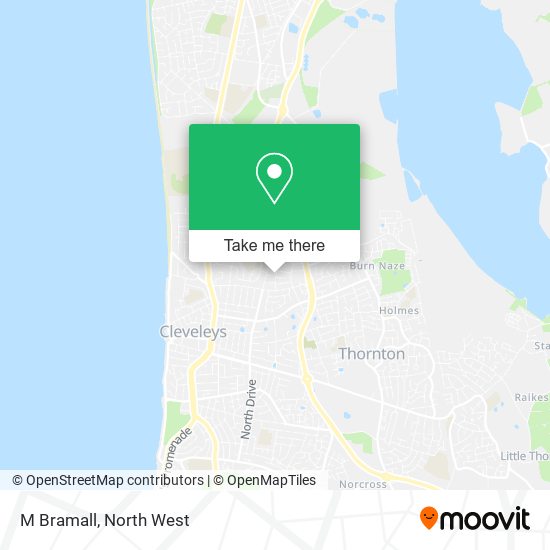 M Bramall map