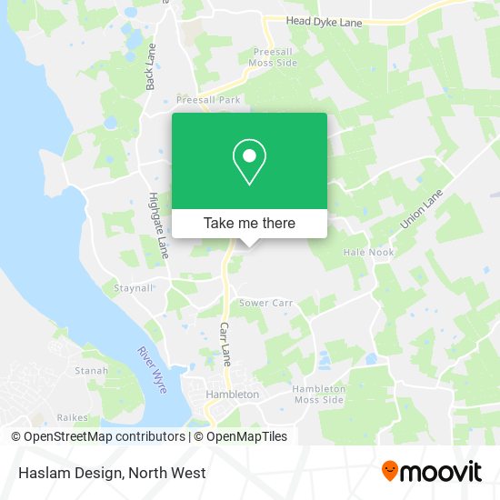 Haslam Design map