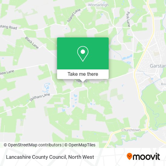 Lancashire County Council map