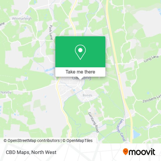 CBD Maps map