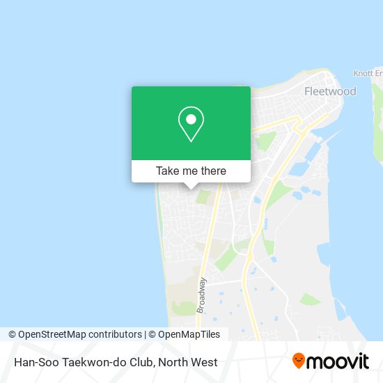 Han-Soo Taekwon-do Club map
