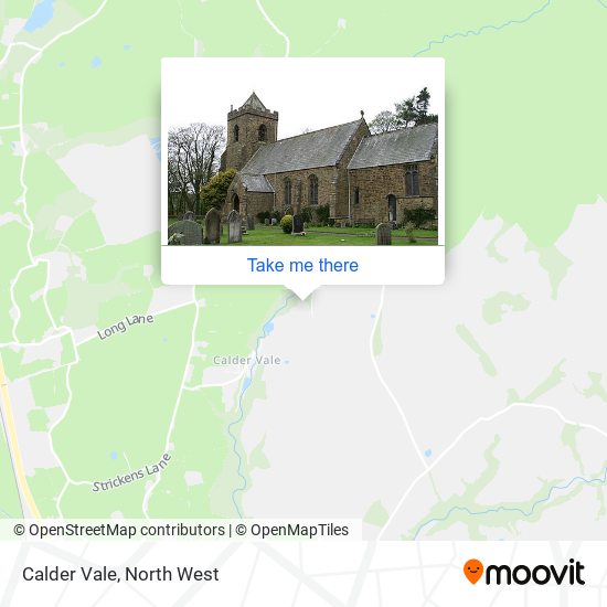 Calder Vale map